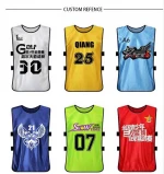 Best Selling Adults Quick Drying Football Jerseys Low Price Soccer Training Vest
