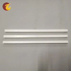 Best selling Plastic/MC nylon material nylon rack gear for food and beverage light industry