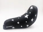 best selling updated customized 22.2 seat post kids bike seat leather balance bicycle saddle for aftermarket