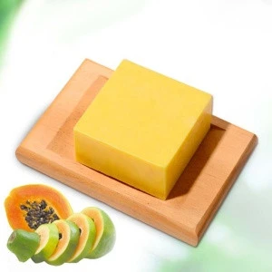 Best skin whitening herbal extract 100% natural handmade Papaya Soap