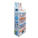 Bevis Customized PVC Display Stand for Baby Diapers and Other Baby Products for Mother and Baby Stores and Supermarkets