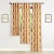 Import Bindi fancy ready made pure color  blackout window curtain for the living room hotel from China