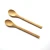 Import Biodegradable bamboo flatware set organic travel cutlery set with carrying pouch spoon knife fork from China