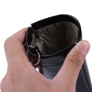 black key wallet ,NAYag genuine leather car key bag