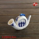 blue Cute Cheaper Animals Shape Ceramic water birds whistle The bird music whistle
