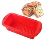 BPA free big capacity fast relase silicone cake mold home use cake pan toast bread pan