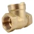 Import brass spring air compressor y type dual plate check valve from China