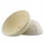 Bread Proofing Basket Kitchen Tool Accessories Low MOQ Natural Rattan Wicker Dough Fermentation Sourdough Baking Bread Basket