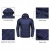 Import Breathable Mens Down Jacket/Blue 100%Nylon Winter Down Jacket from China
