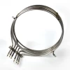 BRIGHT 220V 5Kw Coil Air Heater Tubular Heating Element For Electric Oven Circle Electric Heat Tube With Metal Sheet