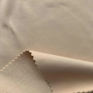 brush polyester spandex fabric
