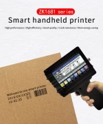 Business Handheld Uv Printer QR code Barcode expire date logo inkjet printer for plastic bag