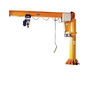 BZ Fixed pillar Jib crane 5 ton swivel control by cable