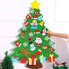 C0552 DIY Christmas Tree Gift for Toddlers Christmas Tree Set Detachable Ornaments