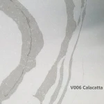Calacatta Best Quality Factory Price Slab Quartz Plate