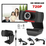 Cam USBon MIC for Skype Microphone Webcam HD 720P Megapixels PC Camera with Absorpti for Android TV Rotatable Computer