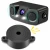 Import Car Parking sensor  Backup Camera with 2 Sensors Indicator buzzer Alarm Car Reverse Radar Assistance System 3 in 1 camera from China