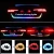 Import Car Rear Trunk Tail Light Dynamic Reverse Warning LED Strip 12v Auto Additional Break Trun Signal Lamp from China