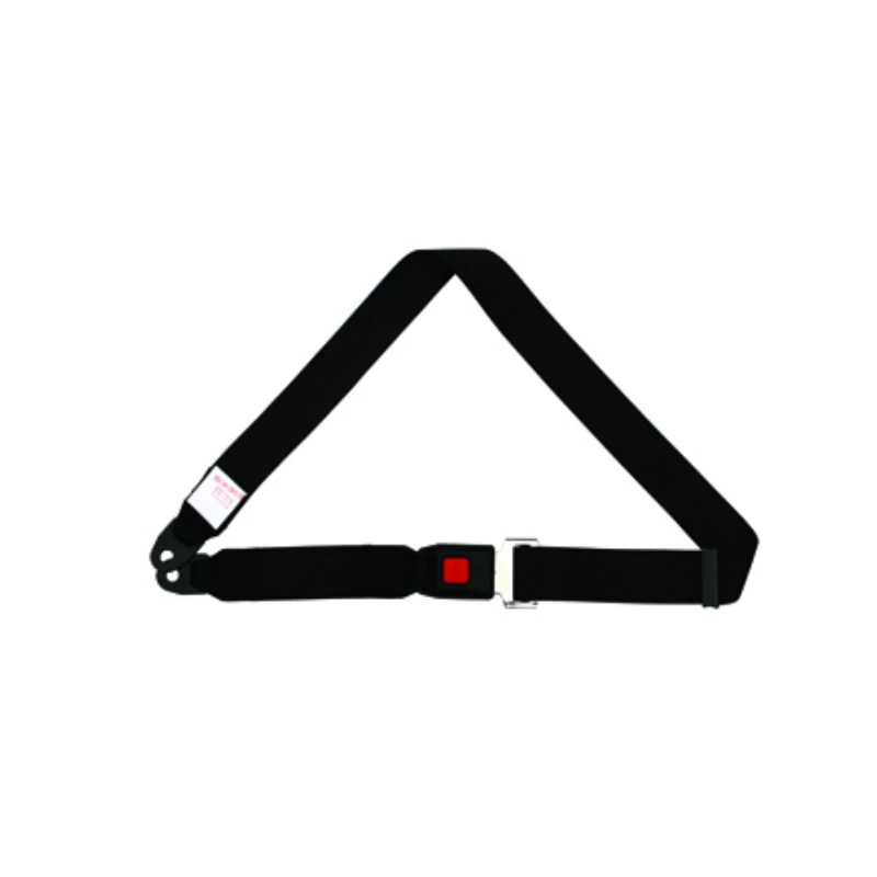 car safety belt 2 points universal middle easy open buckle