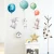 Import Cartoon Rabbit Colorful Balloons Wall Stickers Self Adhesive Kids Bedroom Wallpaper Removable Living Room Wall Decals from China