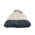 Import Cashmere Pom Pom hat, cashmere beanie hat, ribbed cashmere hat from China