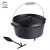 Import cast iron Pre-seasoned camping dutch oven 8QT, 31.5 cm Diameter from China