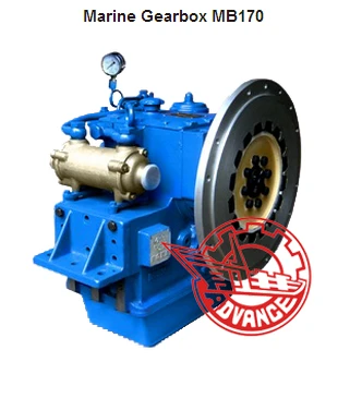 CCS  APPROVED   Advance Marine Gearbox MA170  suitable for small fishing, transport, traffic and rescue boats.