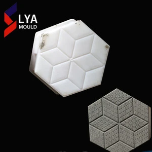 CE certificated plastic injection paveing mould for making concrete pavers