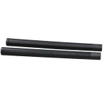 Central Vacuum Cleaner Parts Plastic Tube And Black Clear Flexible Pipe