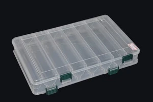 cheap chinese double side plastic fishing lure tackle boxes