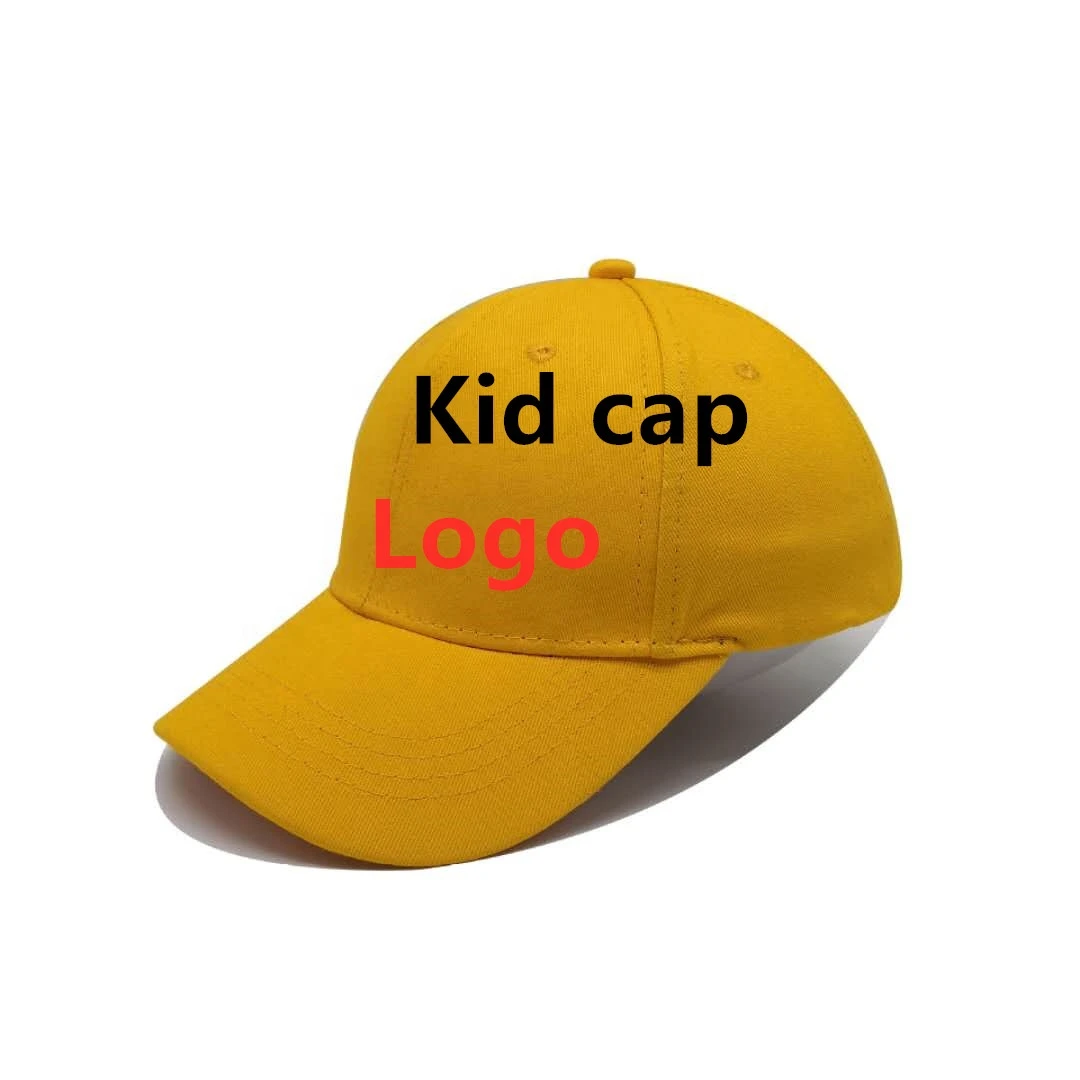 Cheap price custom logo boy children kids hats logo
