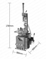 cheapest price strong and durable tire changer equipment with ce electric mobile truck tire changer with swing arm