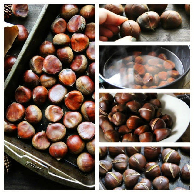 Chestnut Wholesale Raw Sweet Fresh Kernel fresh chestnut packed in jute bag