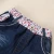 Import Childrens long-sleeved clothing autumn cute girls floral amazon hot-selling clothes denim set kids clothing from China