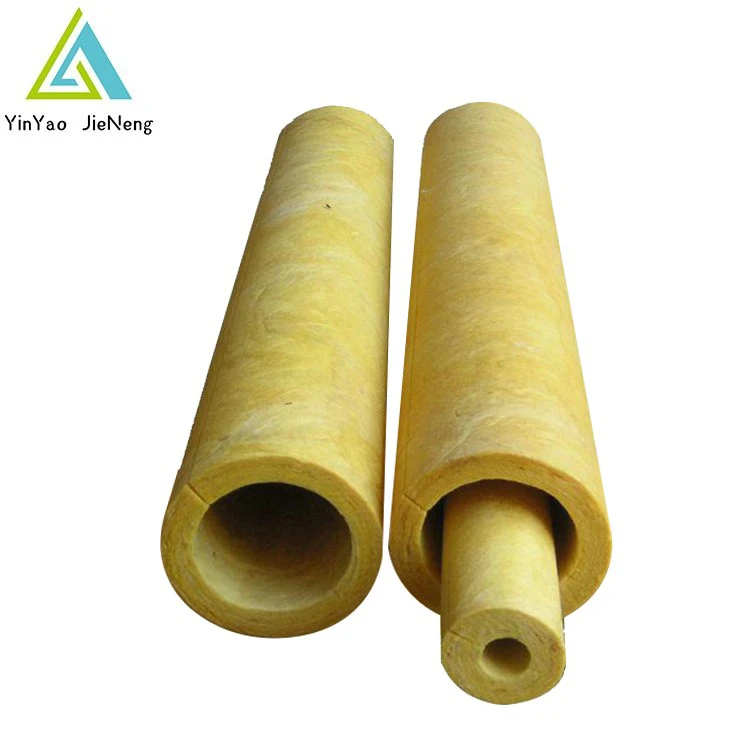 chilled water pipe insulation material Thermal Insulation Material Glass Wool Pipe Fiberglass Tube