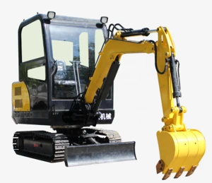 china 2t mini excavator with cabin for agriculture from jining factory