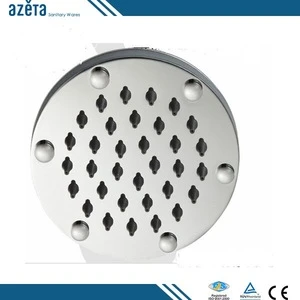 China Bathroom Round Style Stainless Steel Overhead Ceiling Shower Head