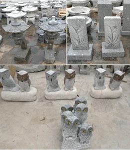 China Carved Outdoor Japanese Garden Lanterns For Sale