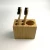 Import China factory direct sale 100% natural bamboo toothbrush holder bathroom accessory from China