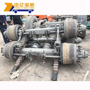 China Factory Heavy Duty Semi Trailer Second Hand Used Refurbished Axle