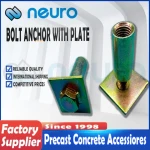 China Factory Supply Grade 8.8 Bolt Anchor with Plate for Precast Concrete Material