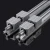 Import China linear guide slide rail SBR 10 12 16 20 25 30 35 40 45 UU bearing with rod shaft guide ways for CNC from China