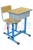 Import china metal frame study desks cheap adjustable student children school tables and chairs from China