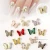 Import China Yiwu Manufacturer Colorful Glittering Butterfly Handmade 3D Nail Art Supplies Nail Products from China
