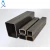 Import Chinese factory pipe fittings square tube Q235 iron black steel tube from China