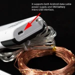 Christmas Decor lights Remote Control 3AA Battery Operated and USB Double Powered 33ft 100LEDs Led Fairy String Lights