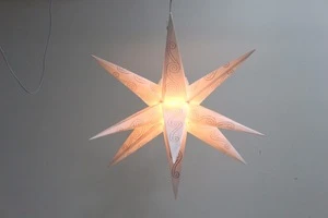 christmas holiday Festive supplies Hanging decoration battery operated led light star