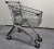 Import Chrome Plating Supermarket Hand Push Shopping Trolley Shopping Cart from China