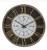 Import chronograph style wall clock design from India