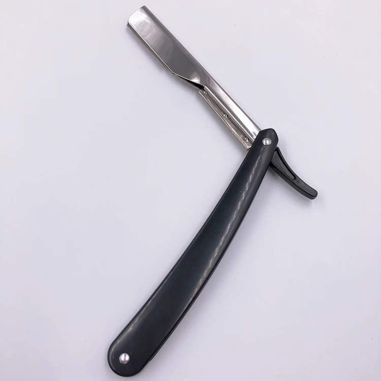 Plastic Edge Razor Buy Classic Black Plastic Professional Barber Straight Edge Razor 5 ...